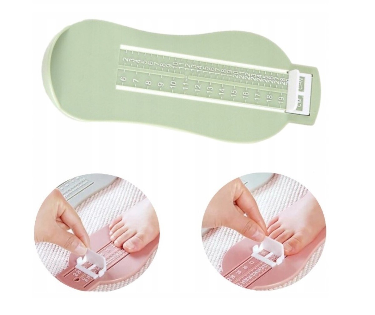 Come Misurare Misura Piede Mesi MISURATORE LUNGHEZZA PIEDI BAMBINI