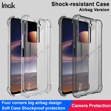 IMAK para HTC U23 5G/U23 Pro 5G a prueba de golpes 4 bolsas de aire suave transparente Estuche Cubierta