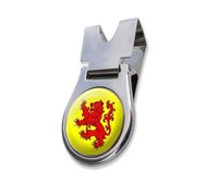 Scotland Rampant Lion Belt Clip And Magnetic Golf Ball Marker By Asbri Golf Scotland Rampant Lion Belt Clip And Magnetic Golf Ball Marker By Asbri Golf