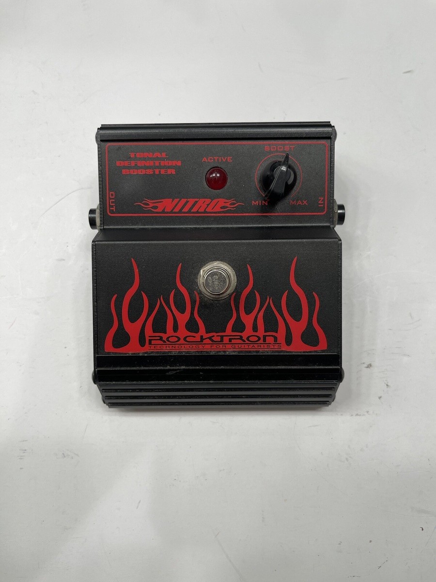 Rocktron Nitro ギター　ブースターペダル Rocktron Nitro Tonal Definition Booster Clean Boost Guitar