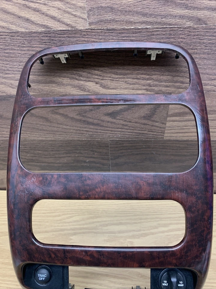 Chrysler Concorde 2001 control de clima madera tablero bisel OEM Foto 2 de 4