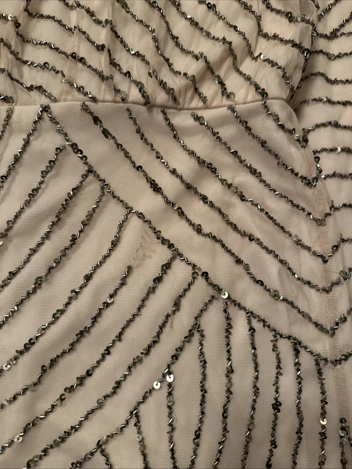 ADRIANNA PAPELL  Cocktail Women Dress Sz 8 Rose  - Image 2 of 4