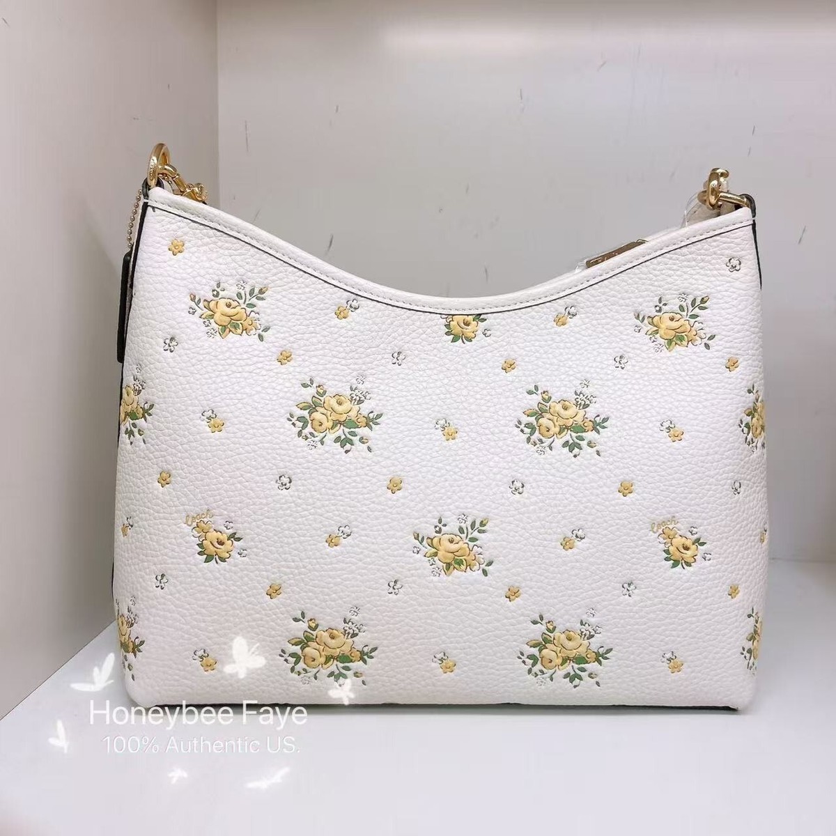 【COACH☆新品】日本限定！レディバグ！フローラル！ホワイト！ビルフォールド！ COACH Shoulder Bag Hayden Floral White Multi Ladies C8559 B4CAH