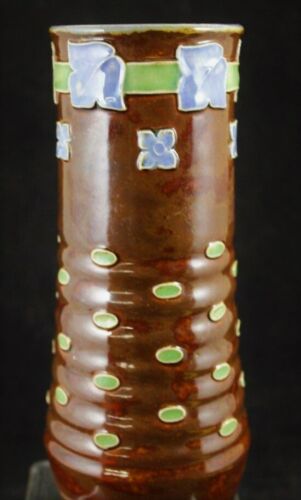 Jarrones cilindros Royal Doulton Art Nouveau - Imagen 1 de 4