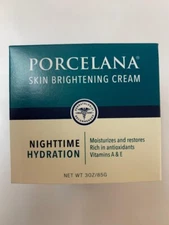 Porcelana Dark Spot Corrector Night Time Moisturizer Restore Skin 3 oz