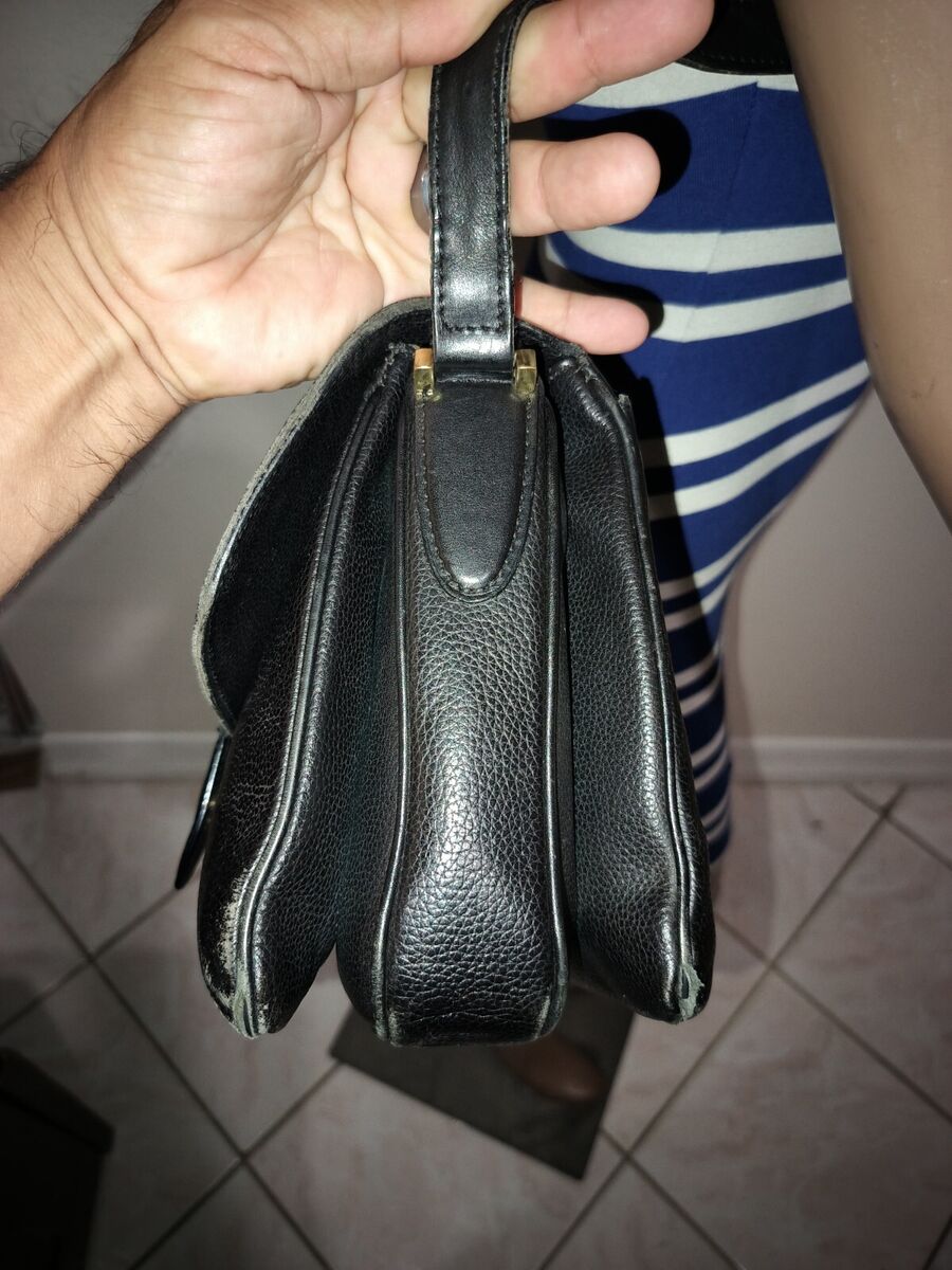 Bally Black Pebbled and Woven Leather Crossbody Shoulder Bag Bally Black Pebbled and Woven Leather Crossbody Shoulder Bag