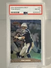 Tom Brady  2004 Bowman's Best #15 New England Patriots PSA 8