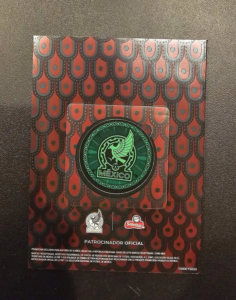 Tazos Sabritas 30th anniversary 2024 Mexican National Soccer Team Ochoa - Image 2 of 4