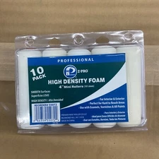 Premier 55072 Mini Paint Roller Cover, 4 In Length, 0 In Nap Size, Foam, Home