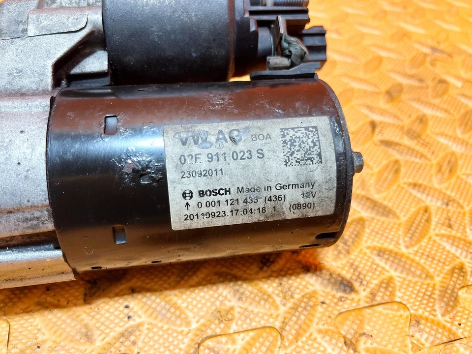 09-17 VOLKSWAGEN PASSAT CC MOTOR ARRANQUE MOTOR MONTAJE OEM Foto 4 de 4