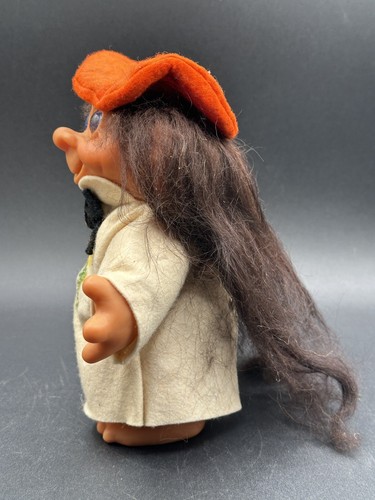 VHTF RARE Vintage Artist Felt Costume Dam Troll - Picture 9 of 14