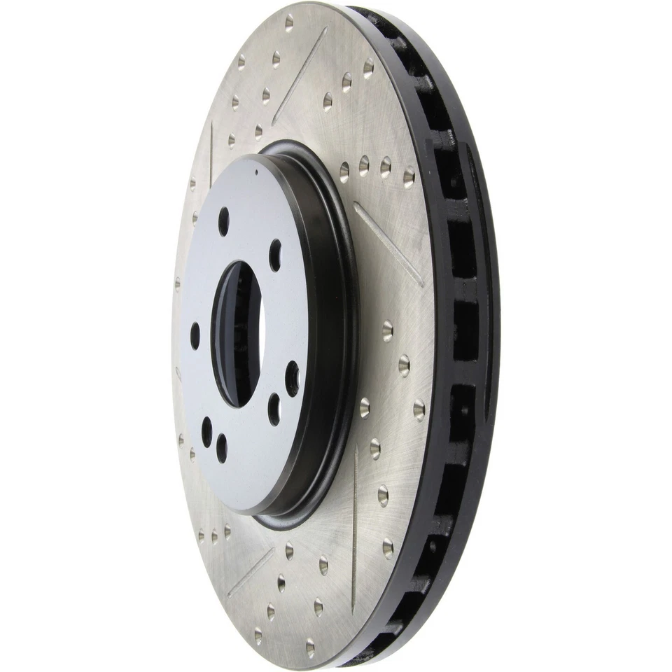 Par delantero de rotor de freno de disco Stoptech para Mercedes-Benz C240 2003-2005 (45420) Foto 4 de 4