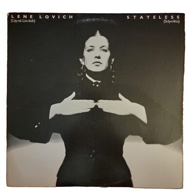 Lene Lovich - Stateless [vinyl LP Epic 1979 JE 36102]
