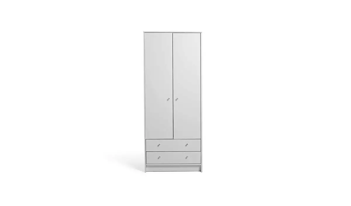 Malibu 2 door 2 drawer wardrobe online