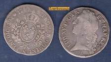 Louis XV Ecu Au bandeau 1747 N Montpelier TB - Louis XV 1715-1774
