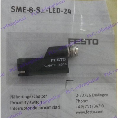Sensore Di Prossimità Interruttore Di Prossimità Festo SME 8 SL LED 24   Sensore Ottico 24V Con LED, Nuovo Originale Interruttore Festo Nuovo