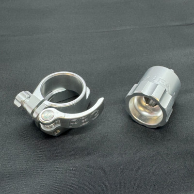 Planet Eclipse EMEK 100 ETHA2 Aluminum Feedneck and Back Cap Combo - SILVER