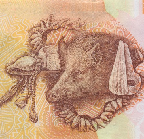 Papua New Guinea 20 Kina P36 UNC COMMEMORATIVE 35 2008 - Picture 3 of 3