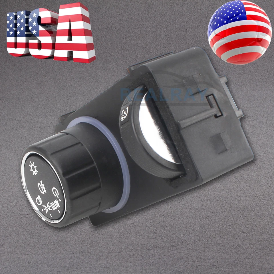 Headlight Fog Light Switch For 2015-20 Chevrolet Silverado 2500 3500HD 23187804  - Image 3 of 4