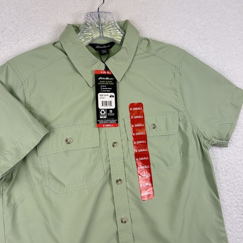 Eddie Bauer Shirt Womens XS Short Sleeve Adventure Utility UPF50 Hiking - Picture 6 of 11