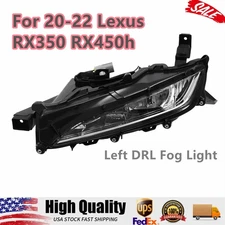 For Lexus RX350 RX450h 2020-2022 F Sport Front Fog Light Lfet Side LED DRL