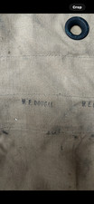 RARE WWII U.S. Square bottom Early Issue Duffle Bag