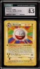 Pokemon Electrode Base Set Shadowless 1st Edition Rare #21 CGC 8.5