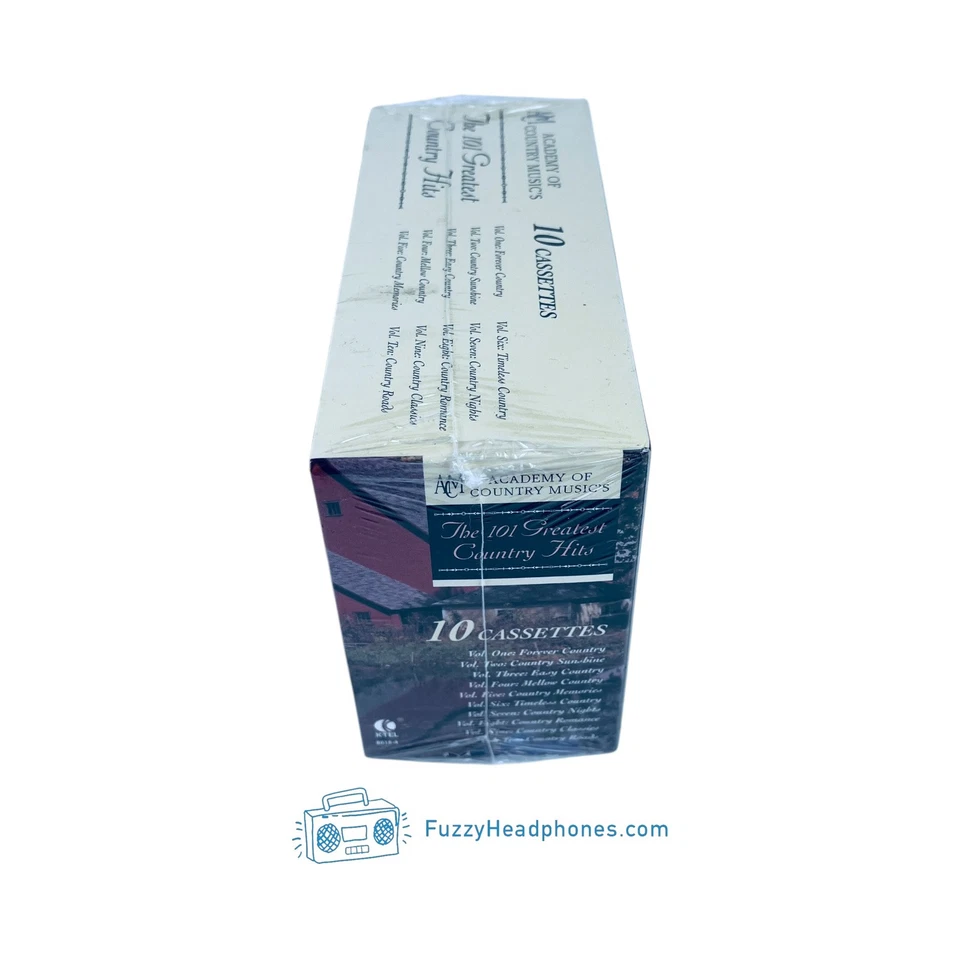 Academy Of Country Music 101 Greatest Country Hits 10 Cassette Box Set K-Tel NEW - Image 4 of 4