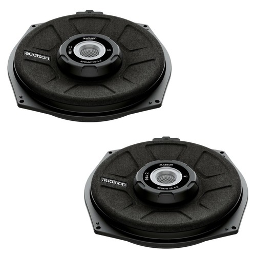 PAAR Audison Prima APBMW S8-4.2 4 Ohm Plug & Play Untersitz Subwoofer BMW 150 W