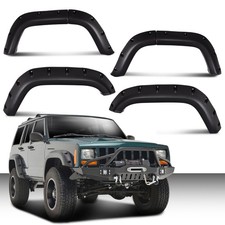 Textured Fender Flares For 1984-2001 1998 Jeep Cherokee Xj Sport Utility 4-door Textured Fender Flares For 1984-2001 1998 Jeep Cherokee Xj Sport Utility 4-door