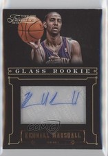 2012 Panini Timeless Treasures Glass /499 Kendall Marshall #204 Rookie Auto RC