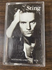 Sting ...Nothing Like The Sun Cassette Tape 1987 A M Tested