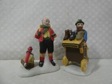 Department 56 "Cobbler & Clock Peddler #5839-4 - Dickens Village - Free Shipping