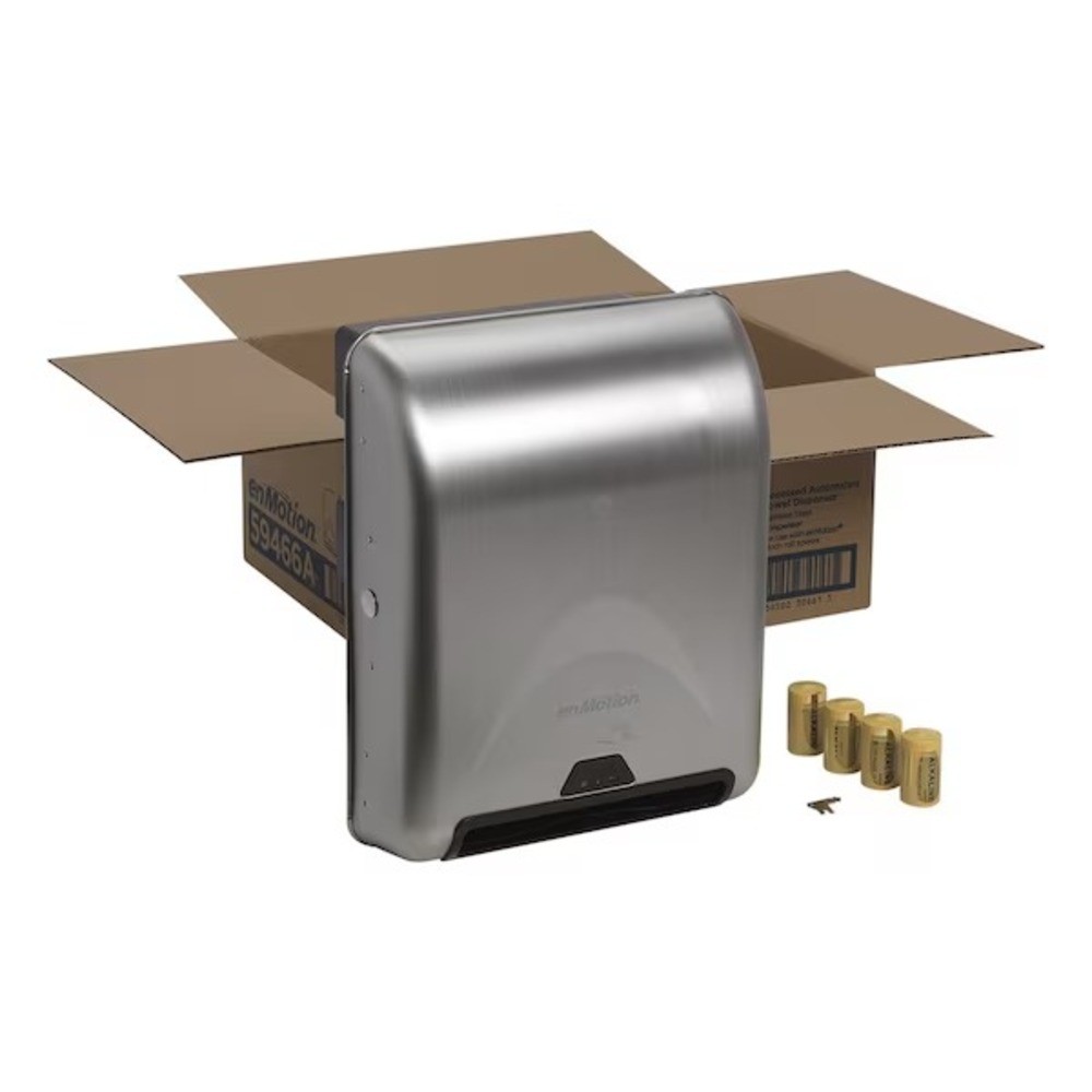 GEORGIA-PACIFIC 59466 Commrcl Stainless Steel Auto Paper Towel Dispenser 8" Roll