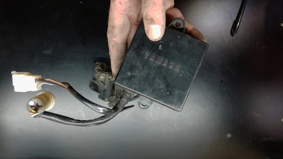 85-07 YAMAHA Vmax 1200 VMX12 OEM V-Boost Control Unit Computer Sensor Set Servo - Image 4 of 4