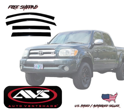 2004-2006 Toyota Tundra Double Cab (Crew Cab) AVS Window Vent Visors Rain Guard