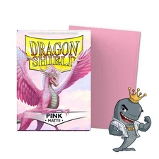 Dragon Shield Matte Pink 100ct Sleeves Standard Size FREE SHIP