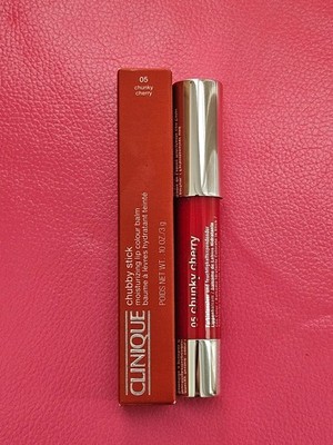CLINIQUE CHUBBY STICK MOISTURIZING LIP COLOUR BALM~pick shade~F/S .10 OZ/3g~NIB