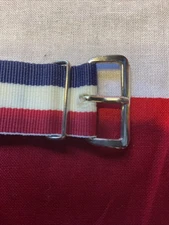 Phoenix Patriot Watch Strap 20mm Military One Piece Red White Blue