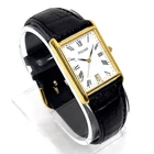 Vintage Pulsar by Seiko Men's Tank Watch 28mm Date Roman Numerals New Battery