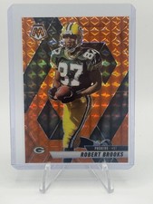 2025 Panini Mosaic Robert Brooks Orange Prizm /199 Packers