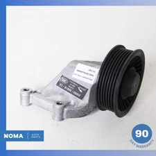 2020 Jaguar X761 F-Pace Engine Lower Belt Idler Pulley Bracket w/ Pulley OEM