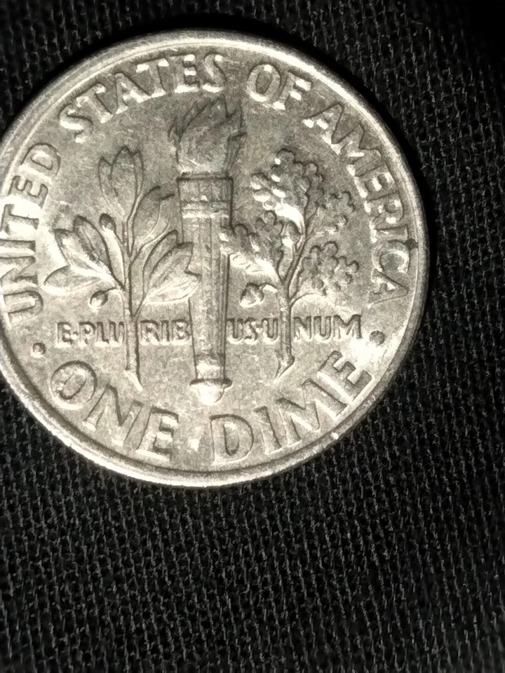 2000 P Roosevelt Dime  Rim  Error - Image 2 of 3