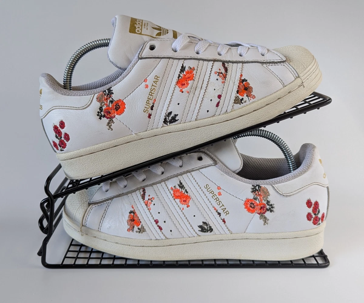 Floral Embroidery Adidas Superstar Floral Print (WMNS) Adidas Superstar ' Floral' GX2172 US