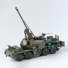 Paper Model 1:35 Czechoslovak SpGHCannon Self-Propelled Howitzer Artillery Manua