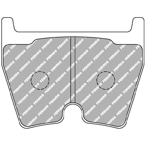 Bremsbelagsatz Scheibenbremse Vorne FüR Audi A5 8F 8T 4.2 10 Bis 17 Ferodo Cfsa-image