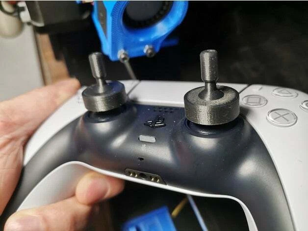 Sony PS5 DualSense Joystick Extenders Flight Sim Mod Set Thumbstick Caps Pair VR - Image 2 of 4