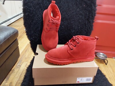 Nwt Ugg Womens  Neumel  Boots  SBR Red 8