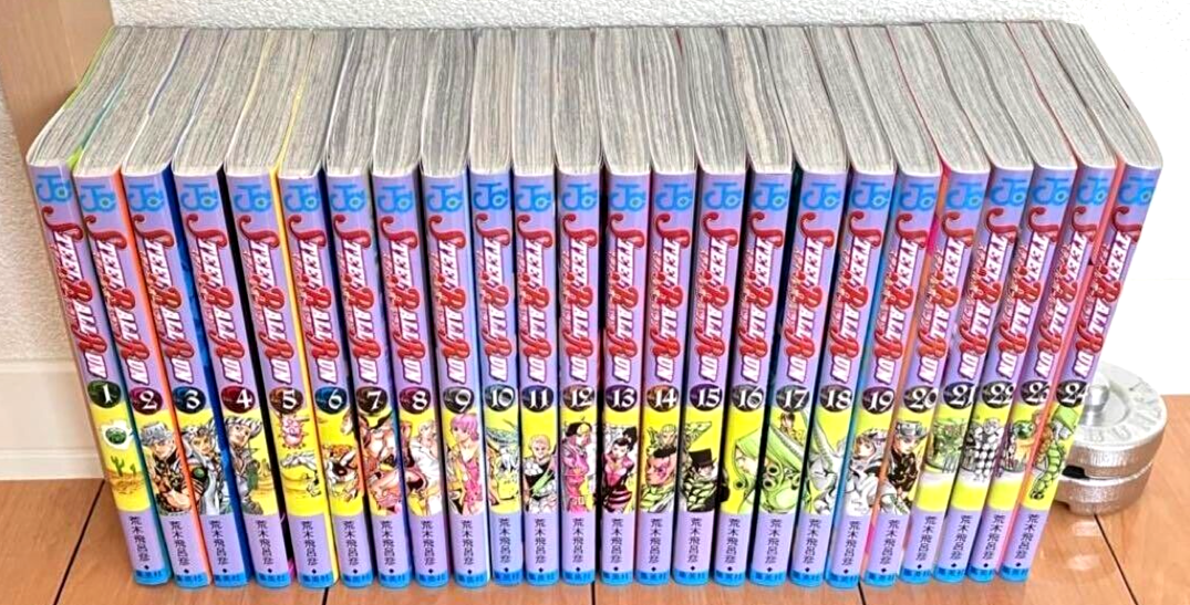 Steel ball run 全巻 JoJo's Bizarre Adventure Part 7 STEEL BALL RUN vol.1-24 Manga