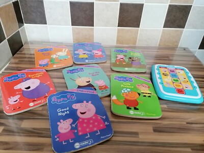 Peppa Pig Electronic Me Reader Jr with Seven Different Books